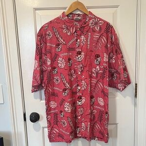 University of Georgia Wes & Willy Hawaiian Shirt